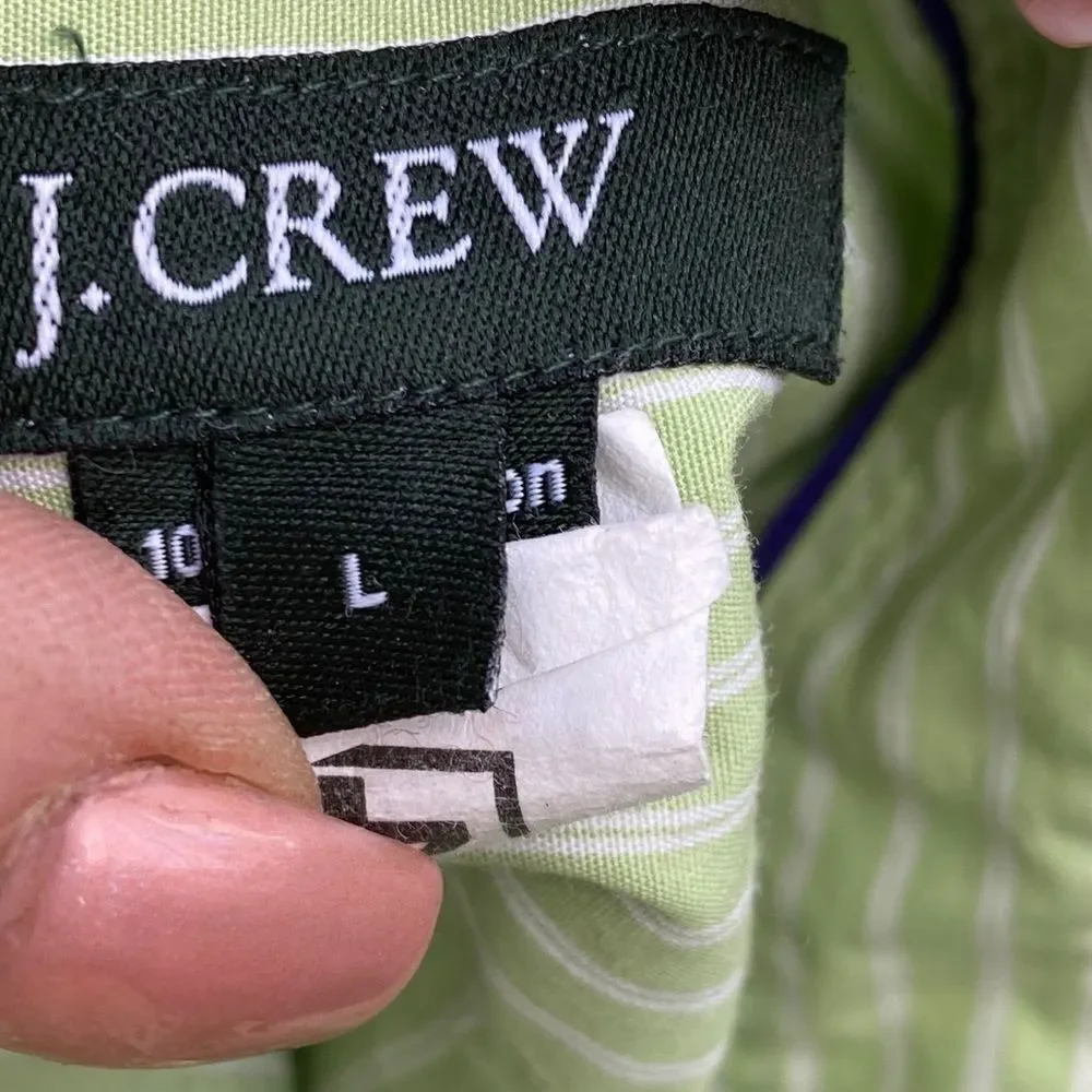 J. Crew‎ Dress Shirt Green